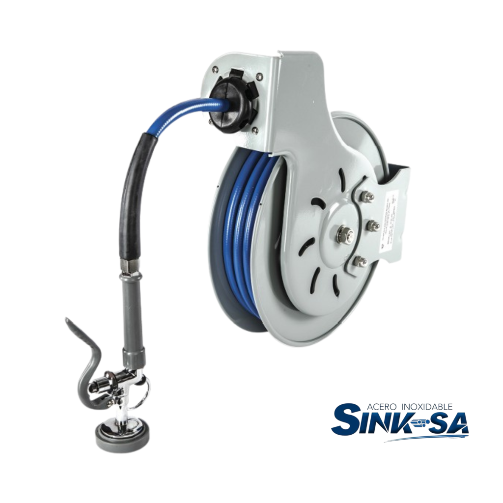 manguera de carrete para lavado de cocina