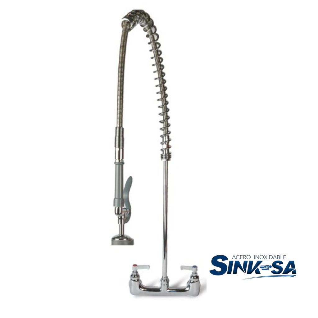 llave de prelavado sencilla a pared