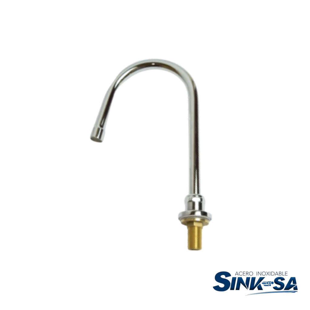 cuello de ganso a piso para valvulas de pedal